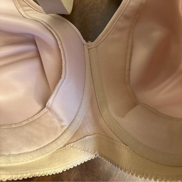 Elila 1803 Softcup 36K Nude Bra Sexy Wireless Everyday Comfort Bow Lingerie - Picture 5 of 5